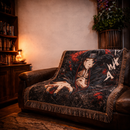 Itachi Uchiha Genjutsu Woven Throw Blanket