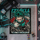 Izuku Midoriya In Anime My Hero Academia Rectangular Area Rug