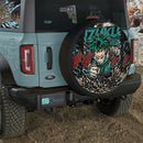 Izuku Midoriya In Anime My Hero Academi Car Spare Tire Cover