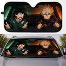 Izuku Midoriya x Katsuki Bakugo My Hero Academia Custom Car Windshield Sunshades