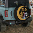 Jack And Sally I Love You To The Moon And Back Car Spare Tire Cover