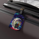 Jack And Sally Nightmare Before Christmas Love You To The Moon Galaxy Luggage Tag
