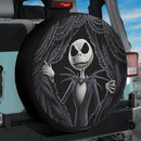 Jack Skellington Hide Curtain Jeep Car Spare Tire Cover