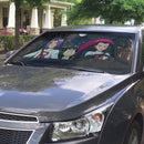 James Meowth Jessie Pokemon Car Auto Sunshades