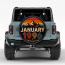Retro January 1996 Jeep Car Spare Tire Cover