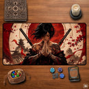 Japanese Warrior Girl Desk Mat