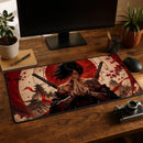 Japanese Warrior Girl Desk Mat