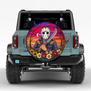 Jason Voorhees Friday The 13th Movie Stained Glass Jeep Car Spare Tire Cover