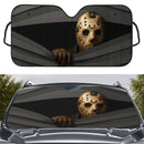 Jason Voorhees From The Friday The 13th Horror Movie Hide Custom Car Windshield Sunshades