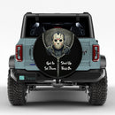 Jason Voorhees From Friday The 13th Horro Movie Zip Get In Shit Down Shut Up Hold On Car Spare Tire Cover