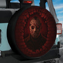Jason Voorhees Horror Movie Break Wall Jeep Car Spare Tire Cover