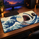 Megalodon Great Wave Desk Mat