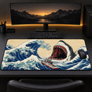 Megalodon Great Wave Desk Mat