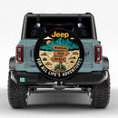 Jeep For All Life's Adventures Car Spare Tire Cover