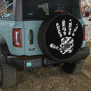Jeep Hand B&W Camo Car Spare Tire Cover