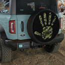Jeep Hand Green Camo Car Spare Tire Cover