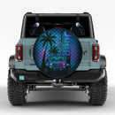 Jeep Life Mermaid Coconut Car Spare Tire Cover