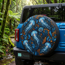 Jellyfish Ocean Symphony Custom Jeep Wheel Cover With Camera Hole
