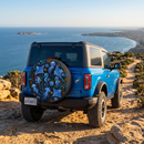 Jellyfish Ray Hippocampus Ocean Symphony Custom Jeep Wheel Cover With Camera Hole