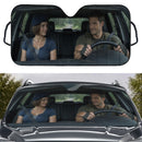 Jesse Kove x Jacob Pike President Down Car Auto Sunshades