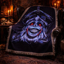 Statue of God Solo Leveling Woven Throw Blanket