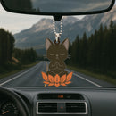 Jiji Cat In Kiki’s Delivery Service Ghibli Meditating Anime Custom Car Ornament Car Accessories Decoration