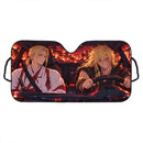 Jing Yuan x Blade Honkai Star Rail Custom Car Windshield Sunshades