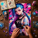Jinx Anime Arcane Jigsaw Puzzle