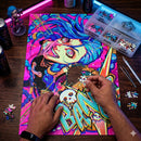 Jinx Anime Arcane Pop Art Jigsaw Puzzle