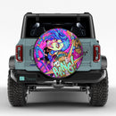 Jinx Anime Arcane Popart Car Spare Tire Cover
