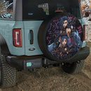 Jinx In Arcane Anime Spare Tire Cover