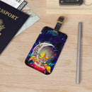 Jirachi Pokemon Love You To The Moon Galaxy Luggage Tag