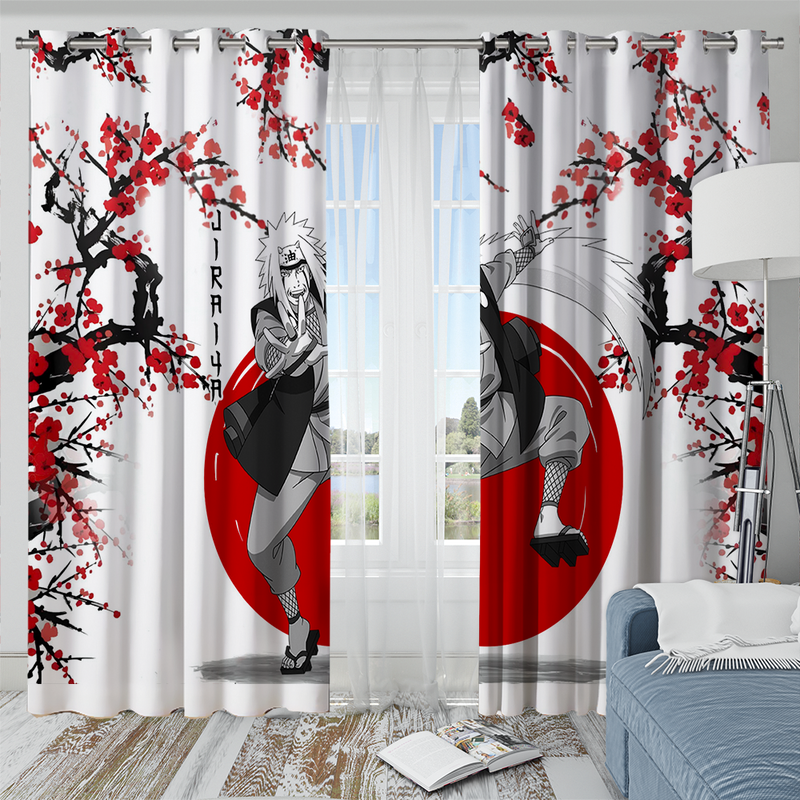 Jiraiya Anime Japan Style Window Curtain