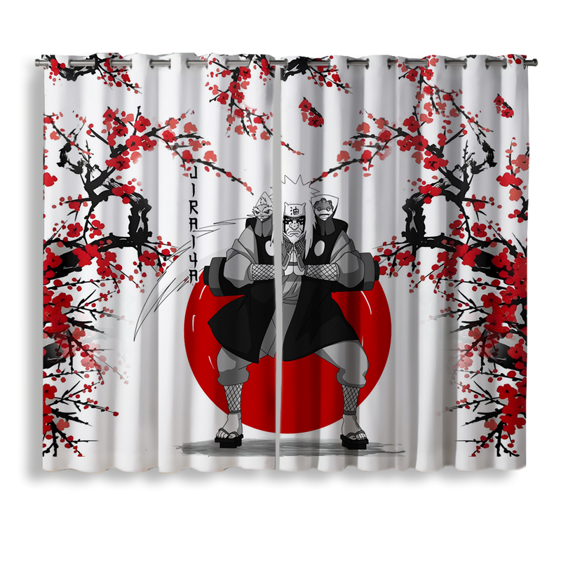 Jiraiya Anime Japan Style Window Curtain