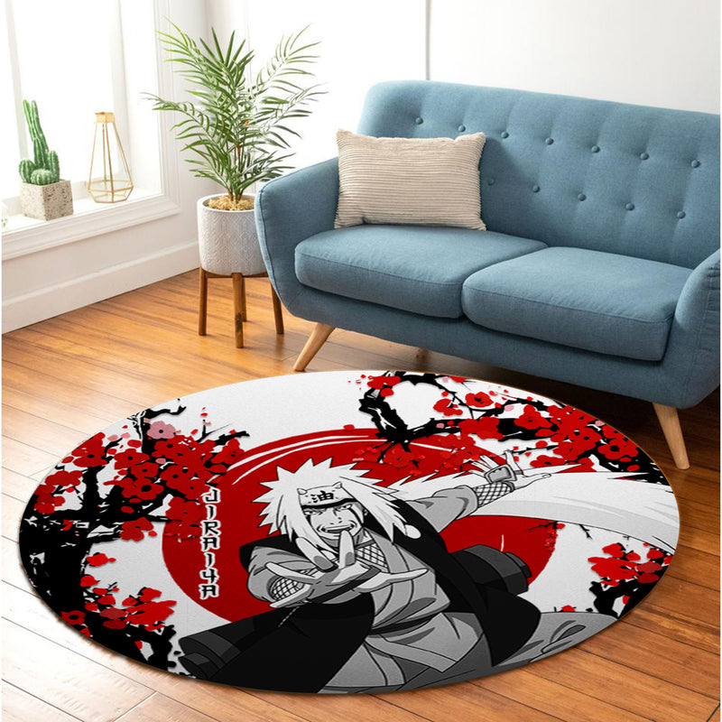 Jiraiya Anime Japan Style Round Rug
