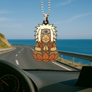 Jiraiya Sage Mode Meditating Anime Custom Car Ornament Car Accessories Decoration
