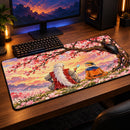 Jiraiya và Naruto Cherry Blossom Desk Mat