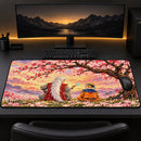 Jiraiya và Naruto Cherry Blossom Desk Mat