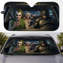 Batman Joker And Harley Quinn Custom Car Windshield Sunshades