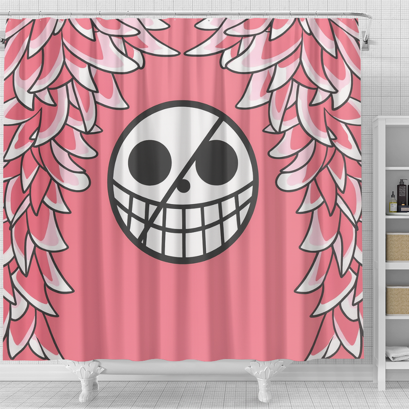Doflamingo One Piece Anime Shower Curtain