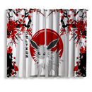 Jolteon Pokemon Japan Style Window Curtain
