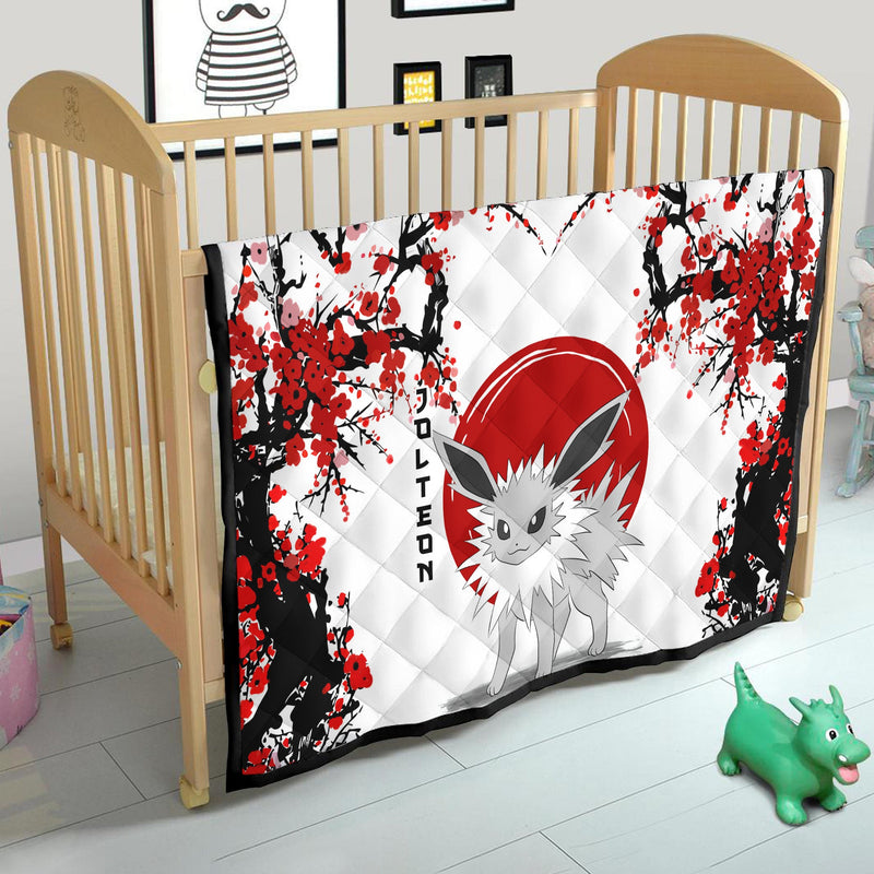 Jolteon Pokemon Japan Style Quilt Blanket