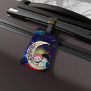 Jujutsu Kaisen Gojo Sukuna Chibi Anime Love You To The Moon Galaxy Luggage Tag