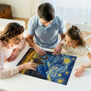 Jurassic Dinosaur Starry Night Jigsaw Puzzle