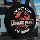Jurrassic Park I'm not Lost I'm Home Jeep Car Spare Tire Cover