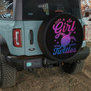 Just A Girl Who Loves Turtles Car Spare Tire Cover