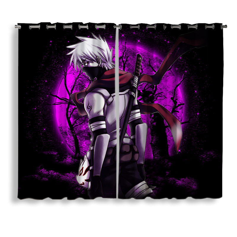 Kakashi Anbu Moonlight Window Curtain