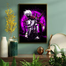 Kakashi Anbu Moonlight - Living Room - Canvas Wall Art - Print - Wall Decor