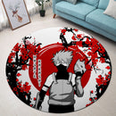 Kakashi Anbu Anime Japan Style Round Rug
