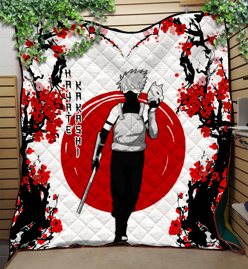 Kakashi Anbu Anime Japan Style Quilt Blanket